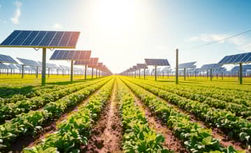 Agrivoltaica: Fusionando Agricultura y Energía Solar, ¿Es Rentable?