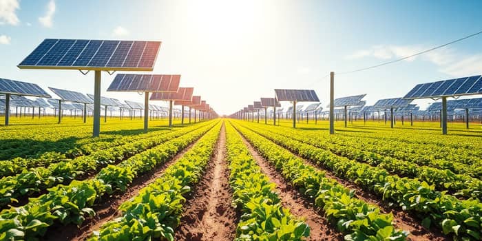 Agrivoltaica: Fusionando Agricultura y Energía Solar, ¿Es Rentable?